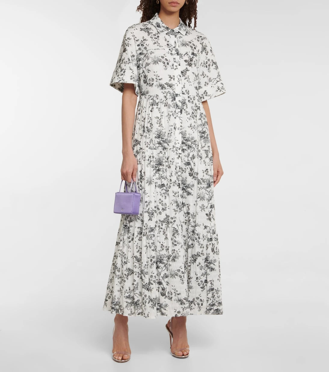 Erdem - Kate floral cotton maxi dress