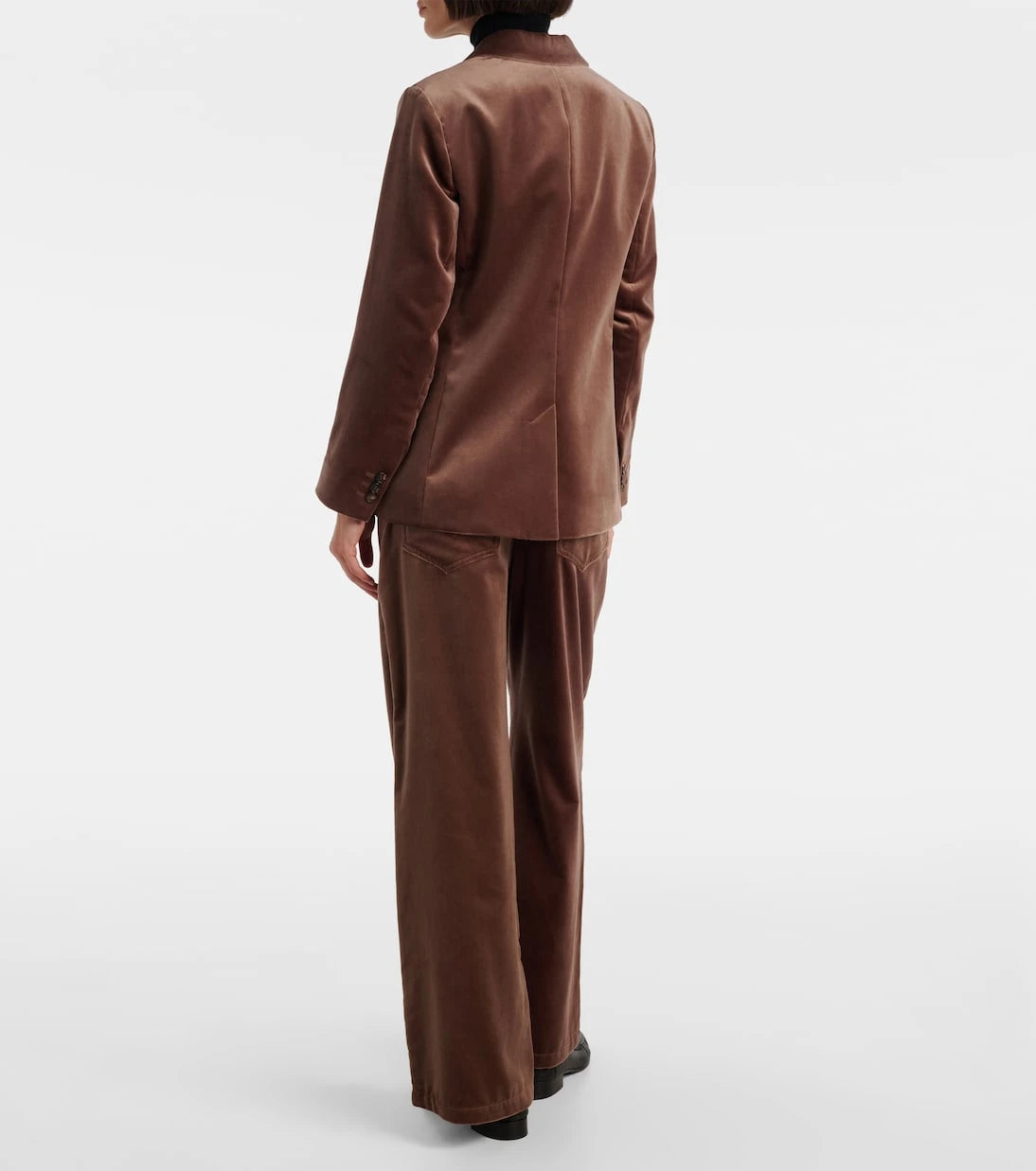'S Max Mara - بليزر أجاتا من القطيفة القطنية