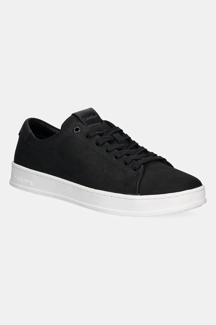 Кожени маратонки Calvin Klein LOW TOP LACE UP NU