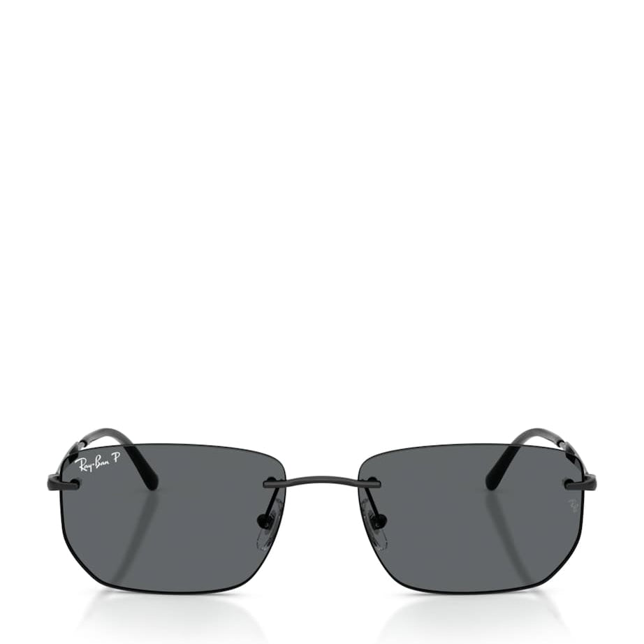 Ray-Ban Black RB3768 Metal Irregular Sunglasses