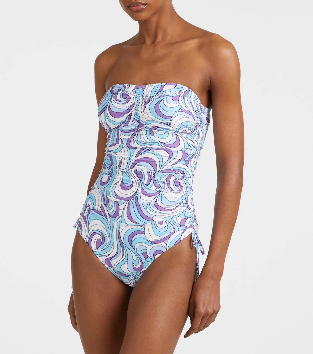 Melissa Odabash - Sydney strapless shoulder swimsuit