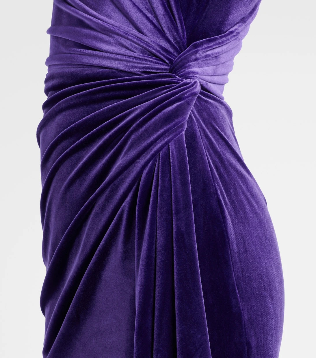 Alex Perry - Draped velvet corset gown