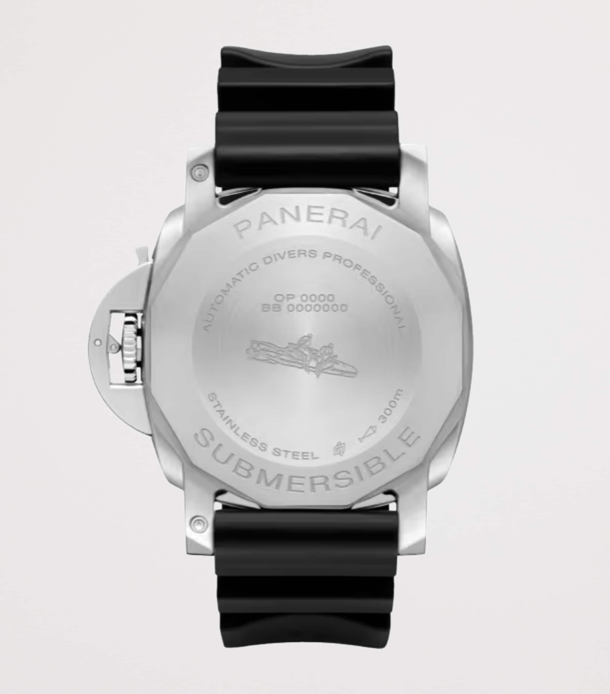 Stainless Steel Submersible QuarantaQuattro Watch 44mm