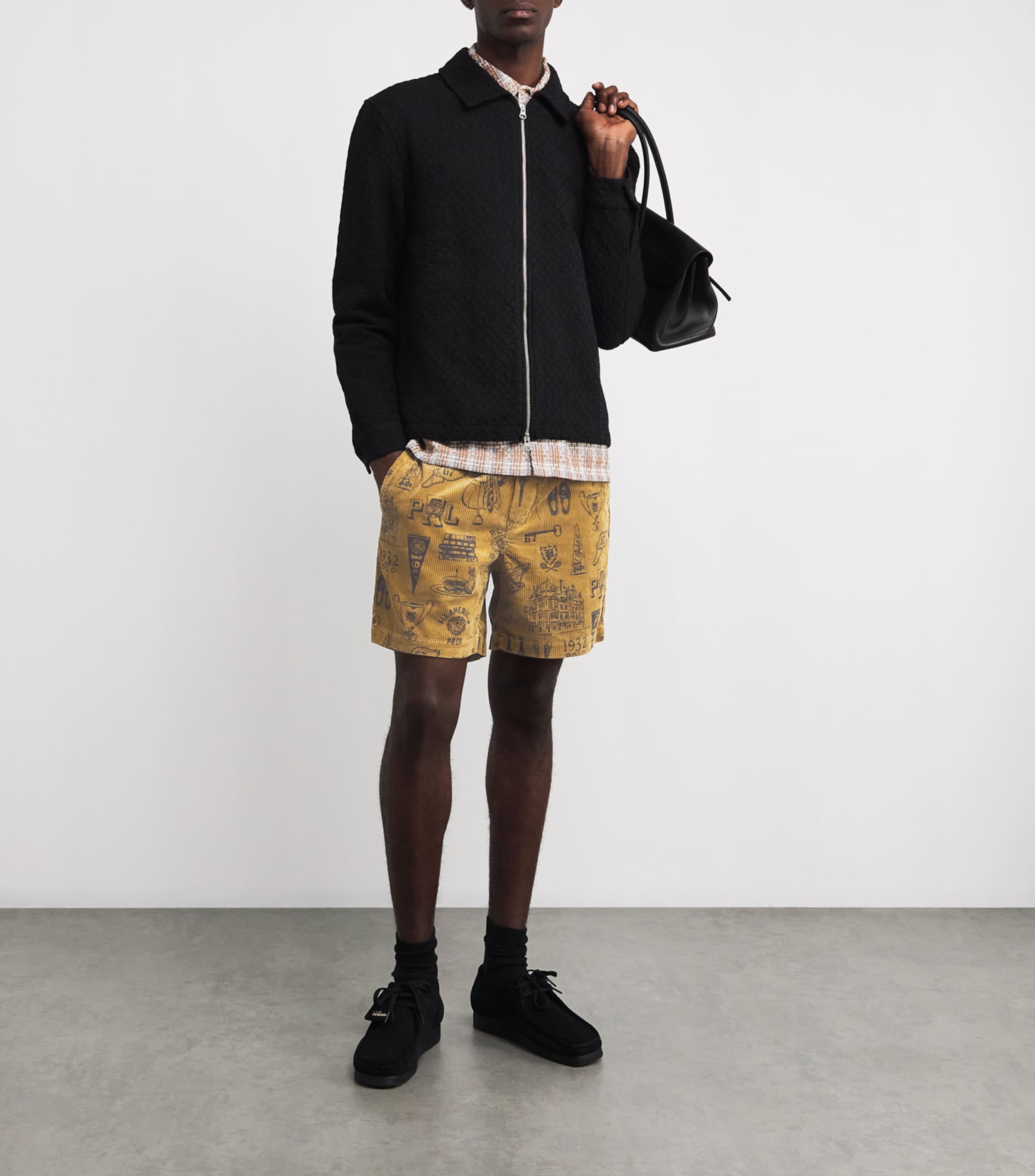 Cotton Corduroy Shorts