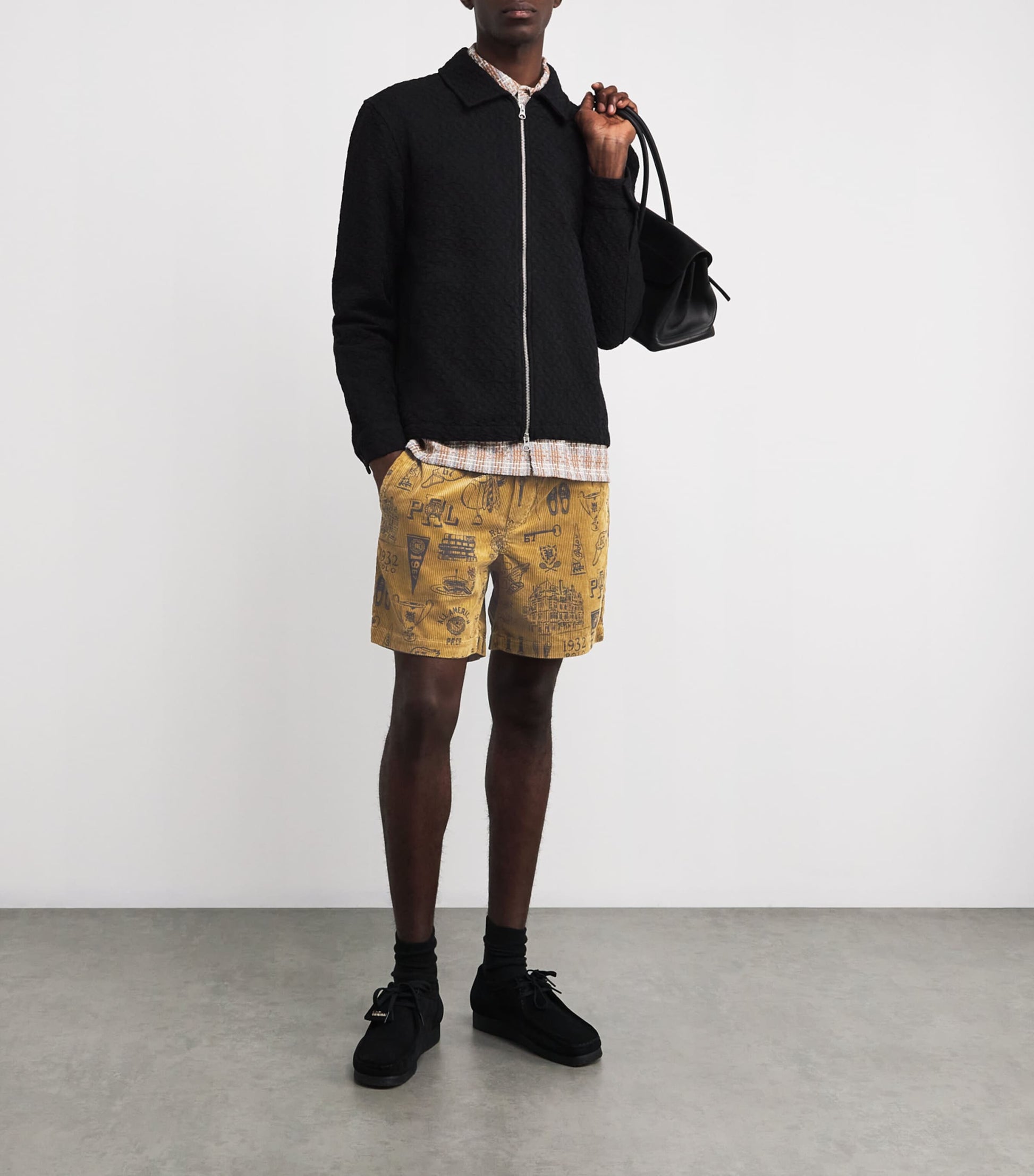 Cotton Corduroy Shorts