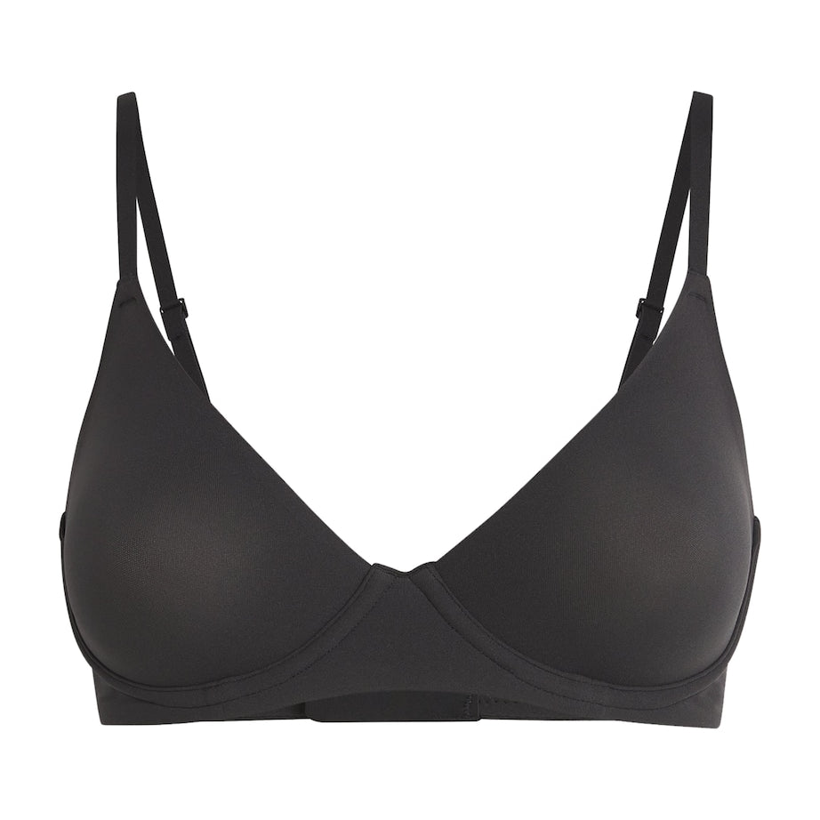 Skims Black Fits Everybody Unlined Demi Bra