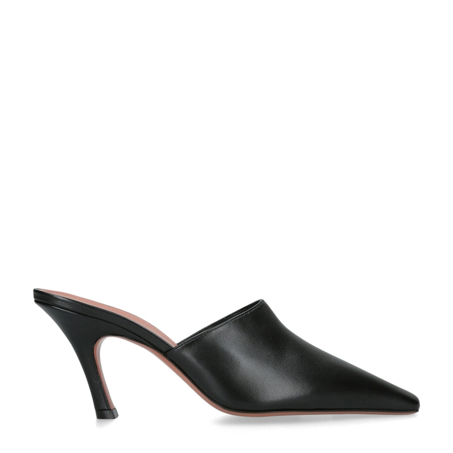 Leather Jamie Heeled Mules 80
