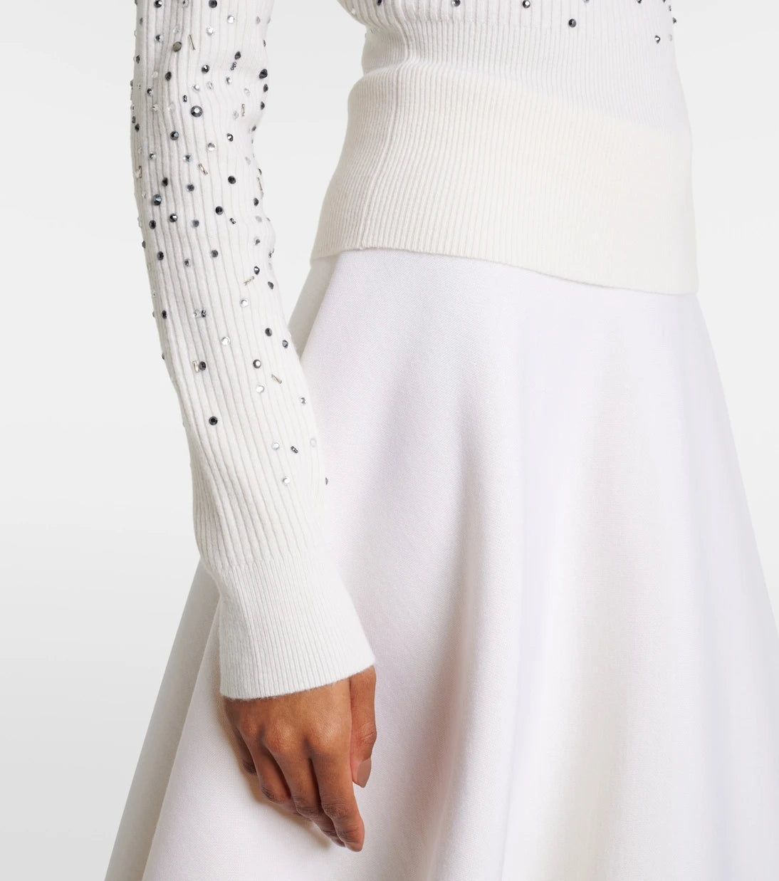 Max Mara - Gang embellished wool-blend sweater