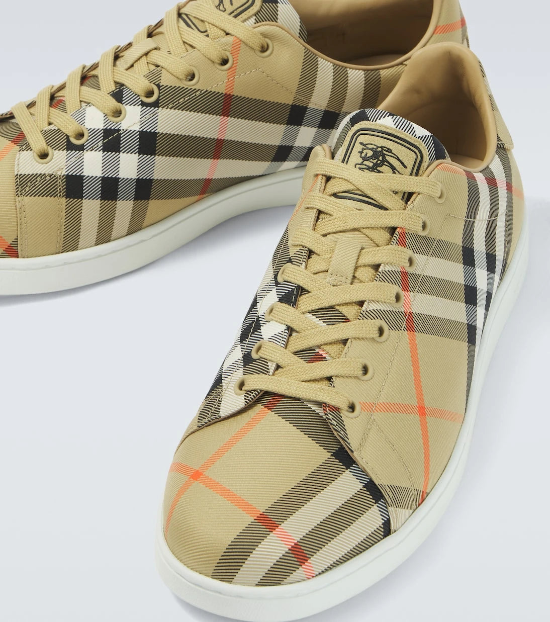 Burberry - Set Burberry Check sneakers