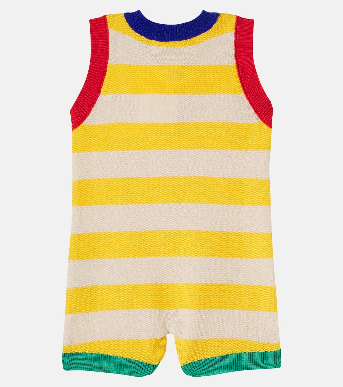 Bobo Choses - Baby BC striped cotton playsuit