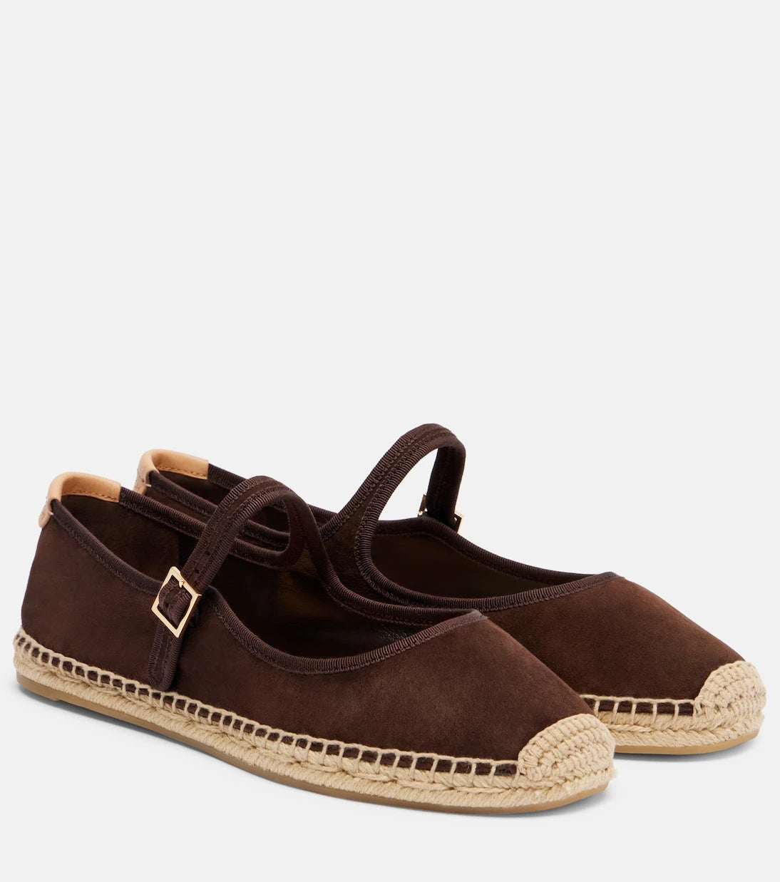 Tory Burch - Suede Mary Jane espadrilles