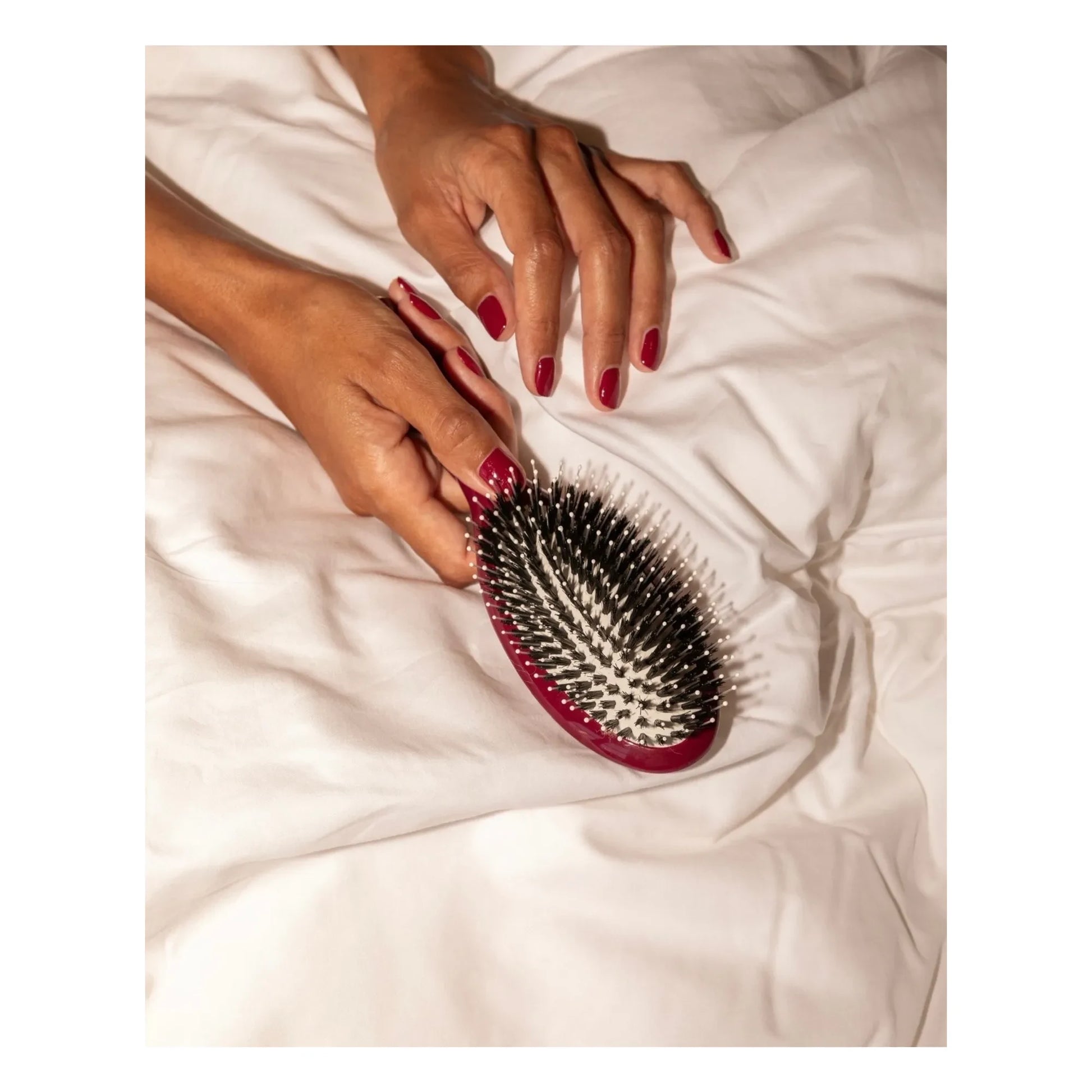 La Bonne Brosse - Brosse L'Indispensable Douceur N°3 - Sensitive scalp | Cherry red