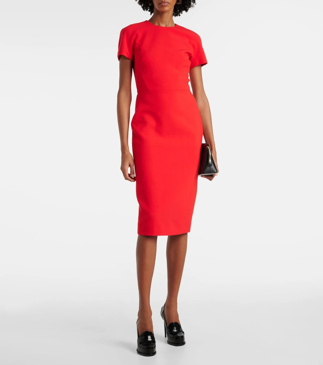 Victoria Beckham - Crêpe midi dress