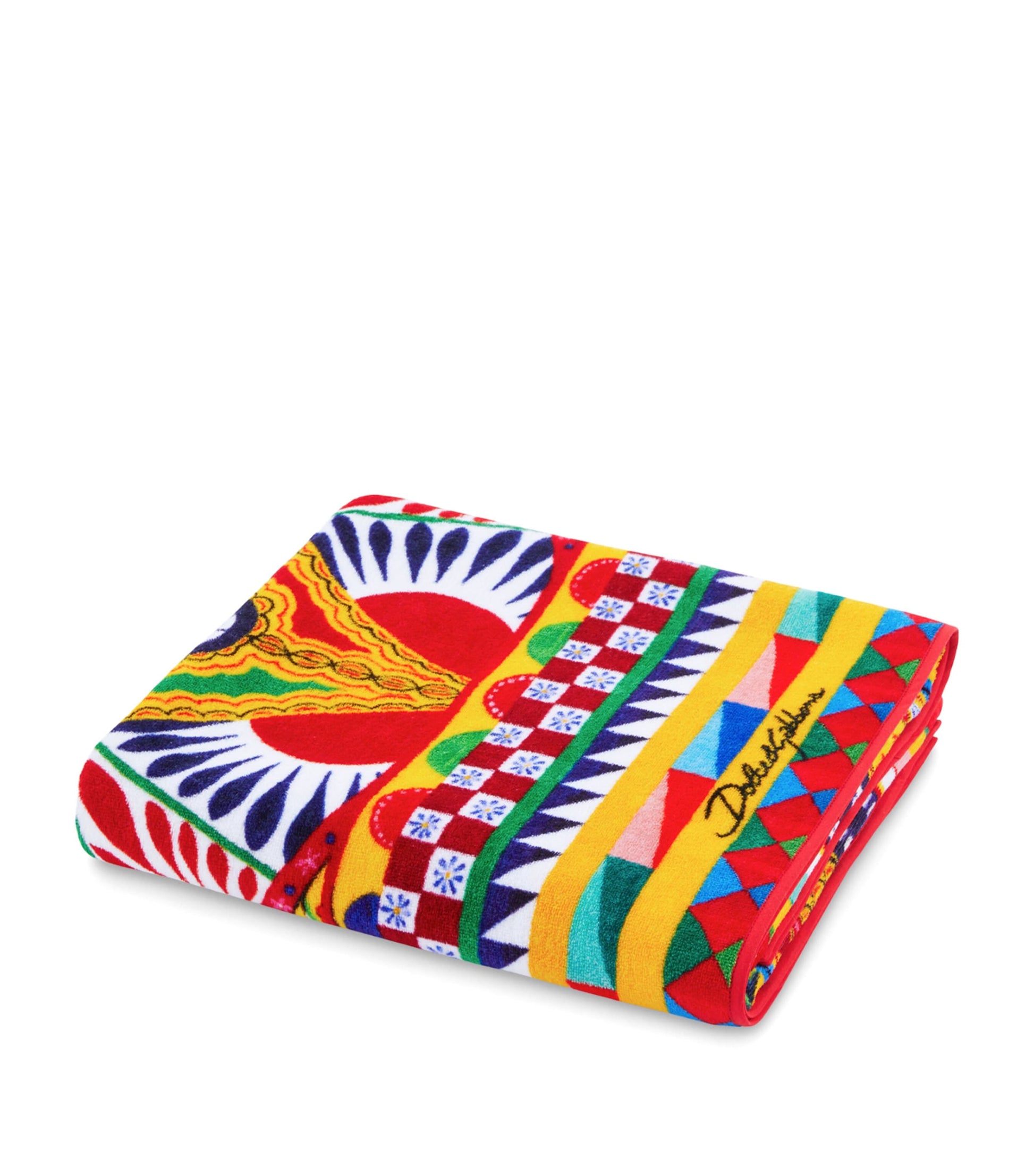 Dolce & Gabbana Casa Carretto Siciliano Bath Towel (100cm x 150cm)