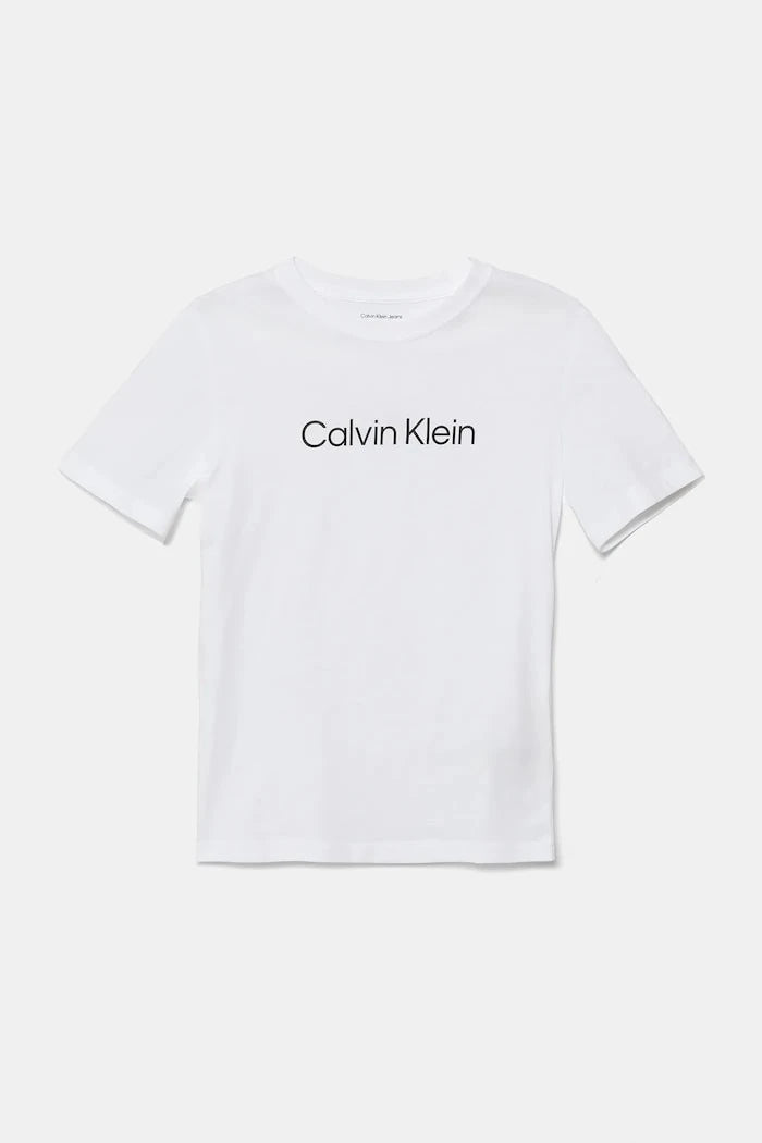 Детска памучна тениска Calvin Klein Jeans (2 броя)