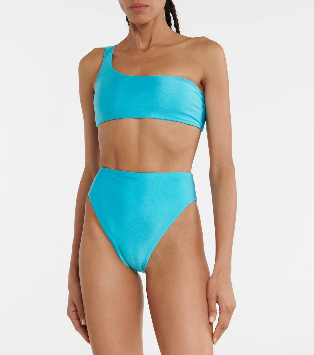 Jade Swim - Incline high-rise bikini bottoms