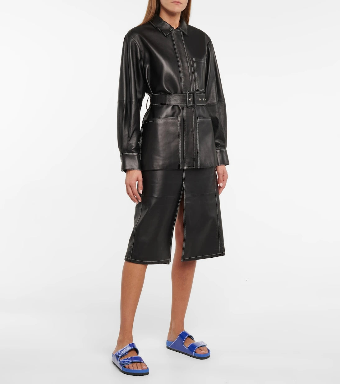 Proenza Schouler - x Birkenstock leather slides