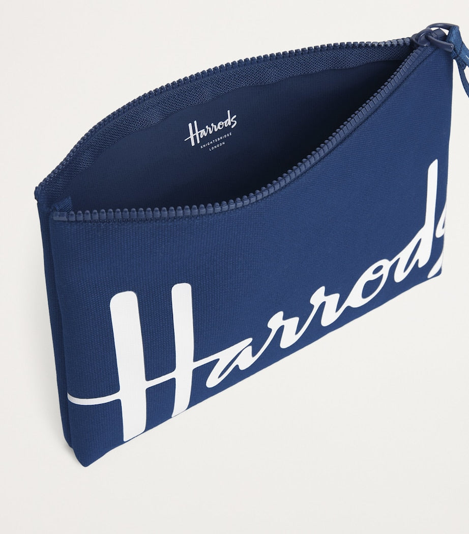 Medium Cotton Logo Pouch