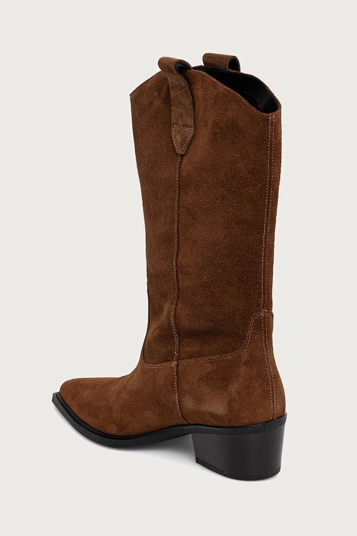 Vagabond Shoemakers Kadın Süet Kovboy Çizmesi KELSEY
