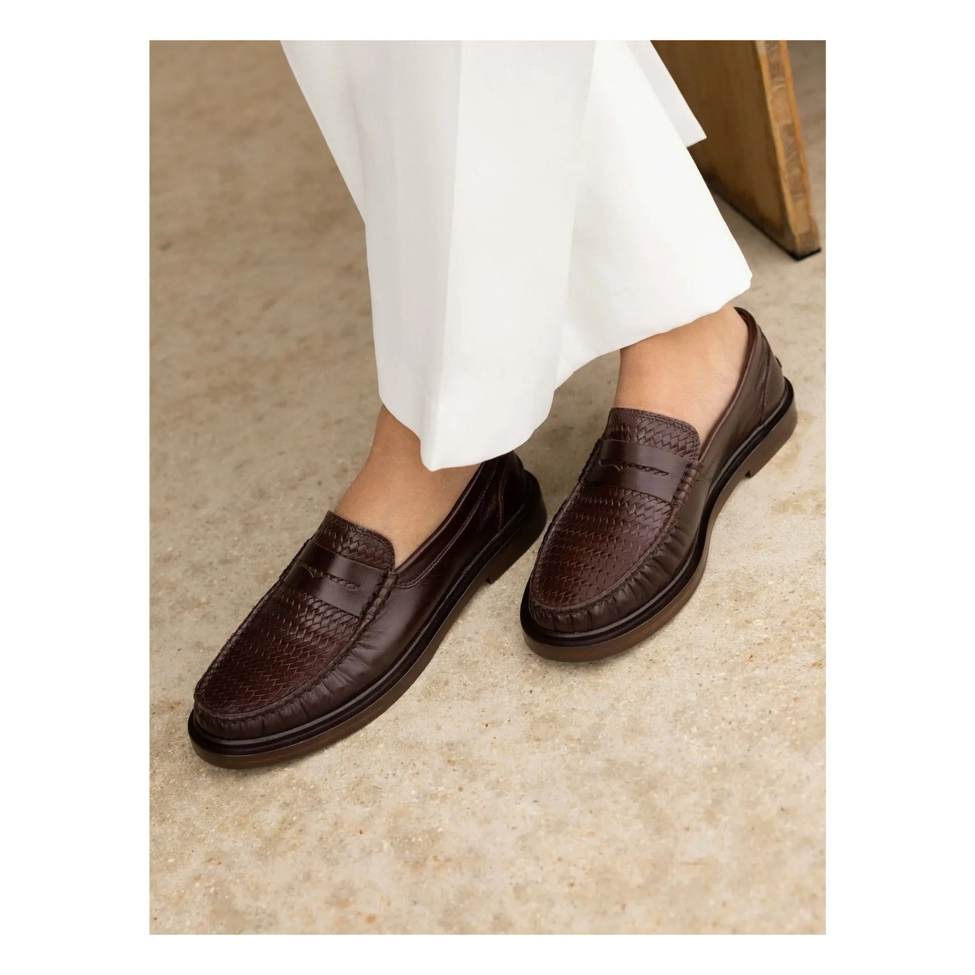Bobbies - Jessie Leather Loafers | Coffee
