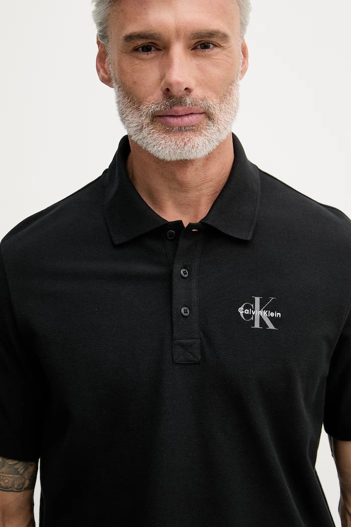Calvin Klein Jeans erkek pamuklu yaka tişört