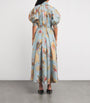 Silk Palm Ascension Maxi Dress