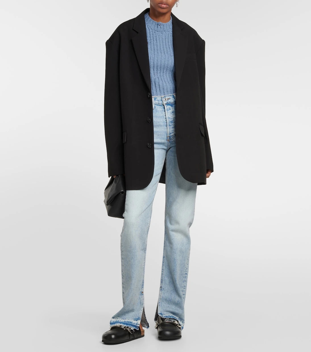 Re/Done - 70s high-rise split-hem bootcut jeans