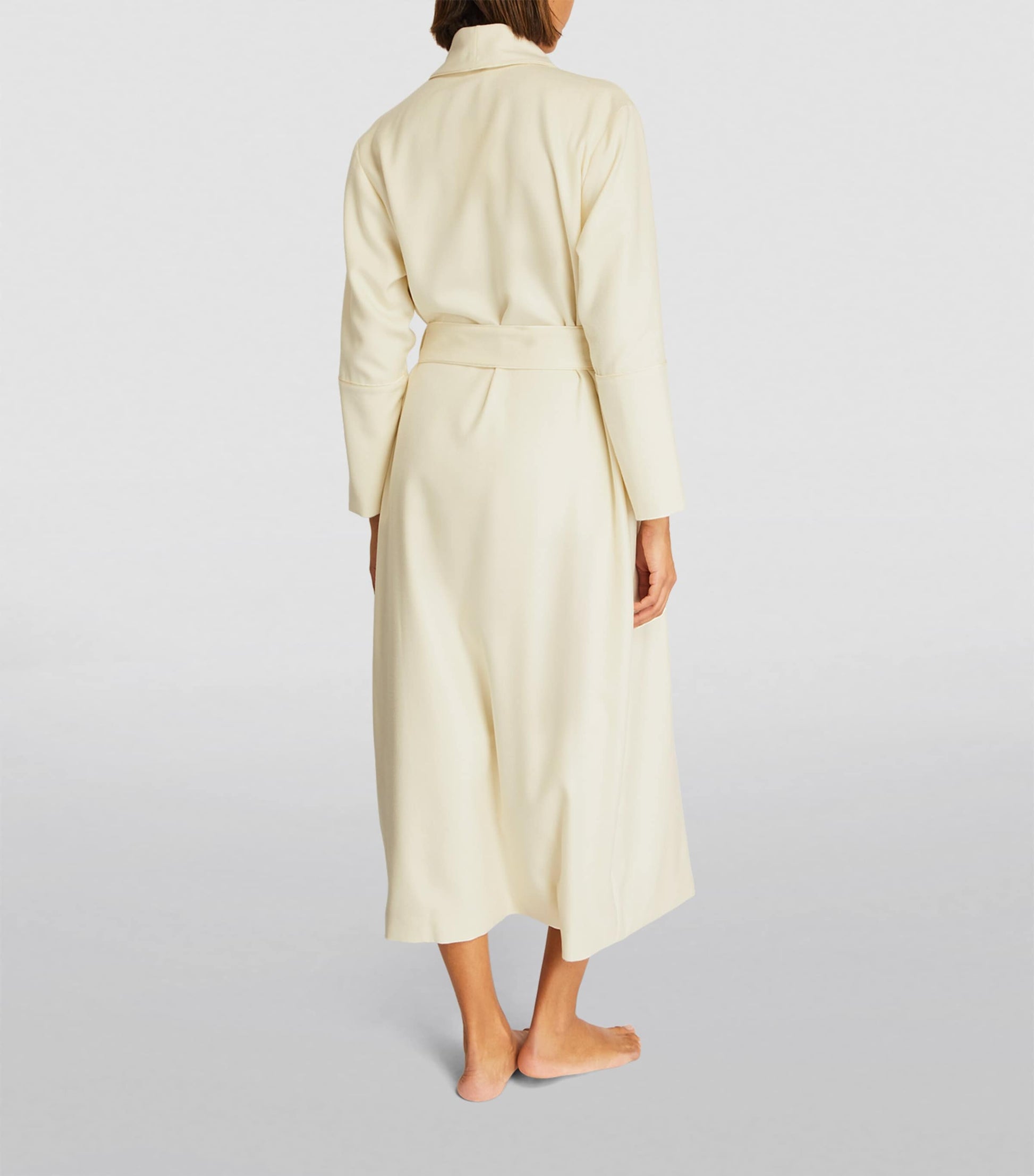 White Cashmere Logan Robe