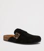 Tory Burch Multi Suede Mellow Mules