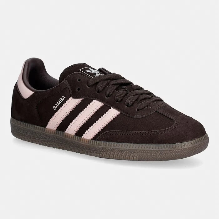 Маратонки от набук adidas Originals Samba Og