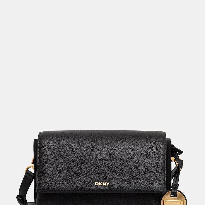 DKNY чанта crossbody дамска от кожа ALYA