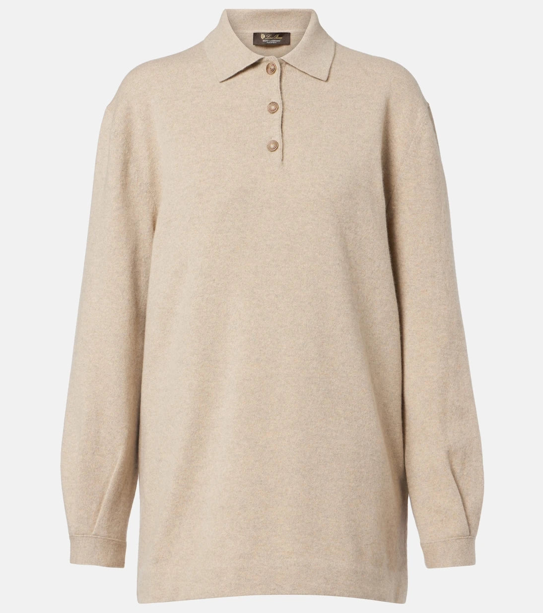 Loro Piana - Classic cashmere polo sweater