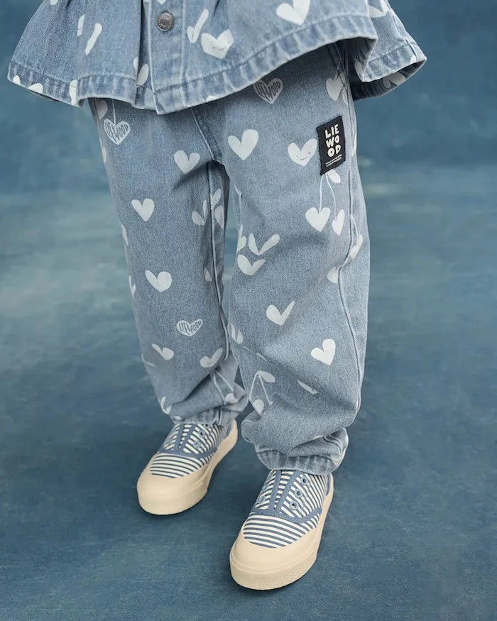 Liewood Borris Baskılı Denim Pantolon