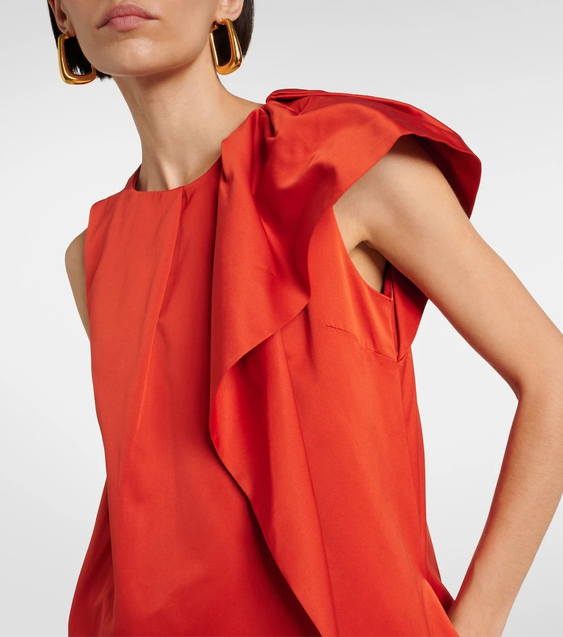 Max Mara - Edmea gathered minidress
