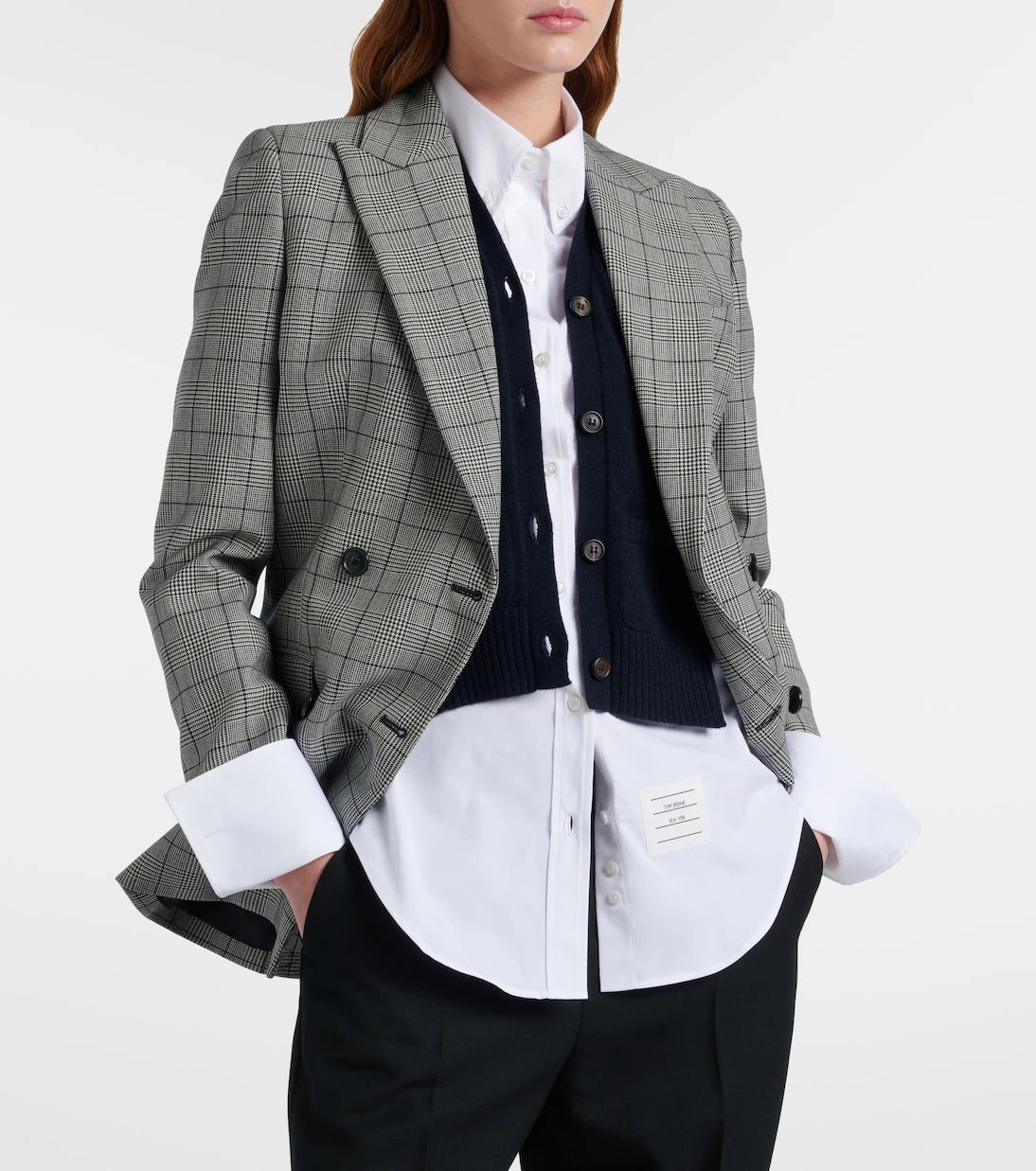 Thom Browne - Logo cotton shirt
