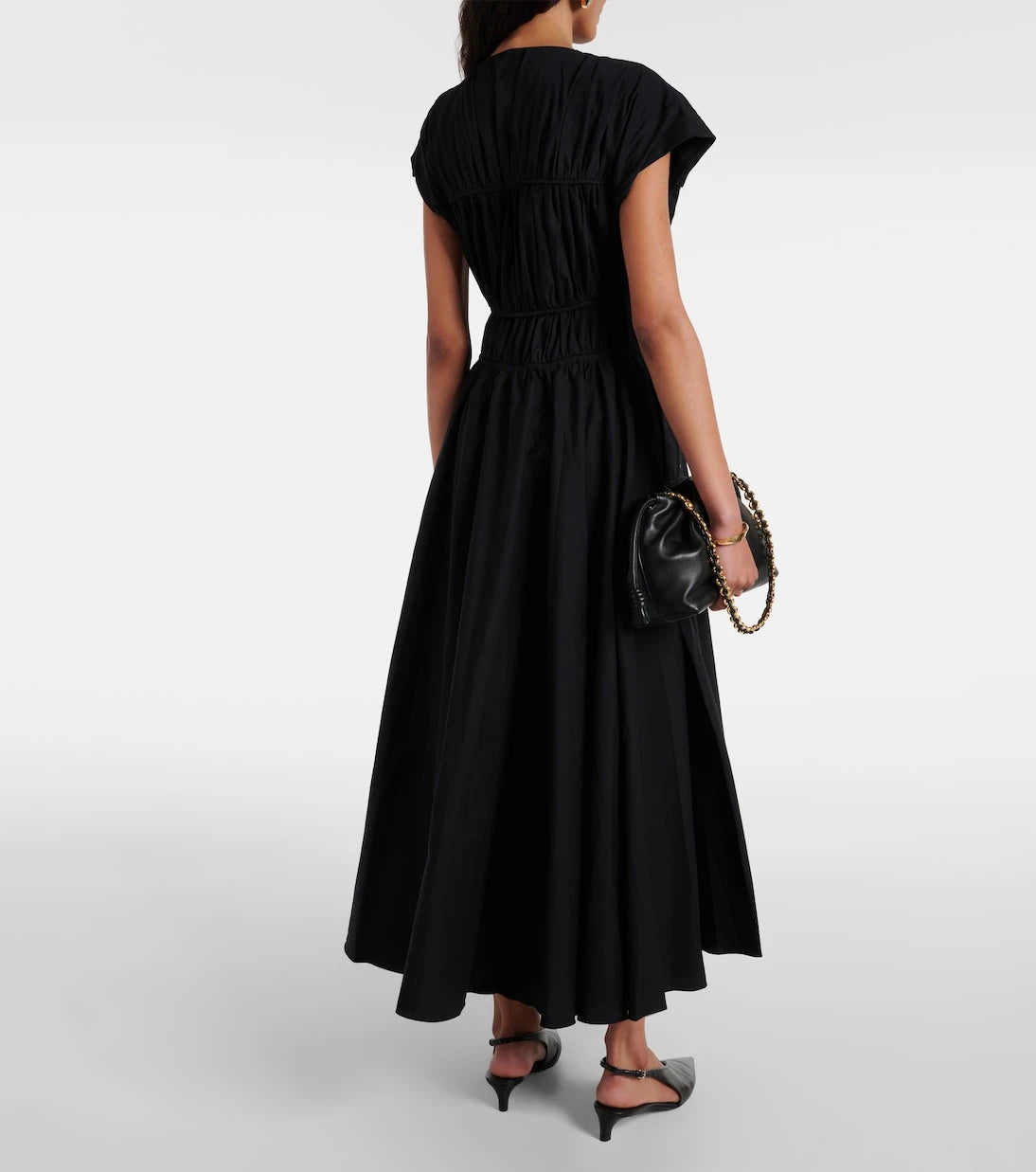 Tove - Ceres gathered cotton midi dress