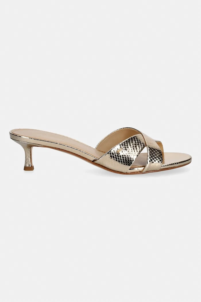 Кожени чехли MICHAEL Michael Kors Cassidy Kitten Sandal
