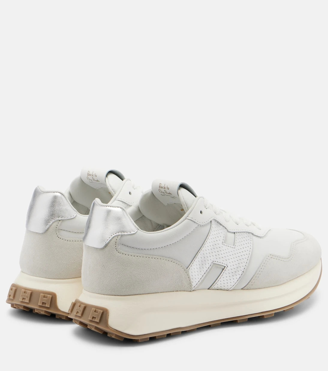Hogan - H641 leather and suede sneakers