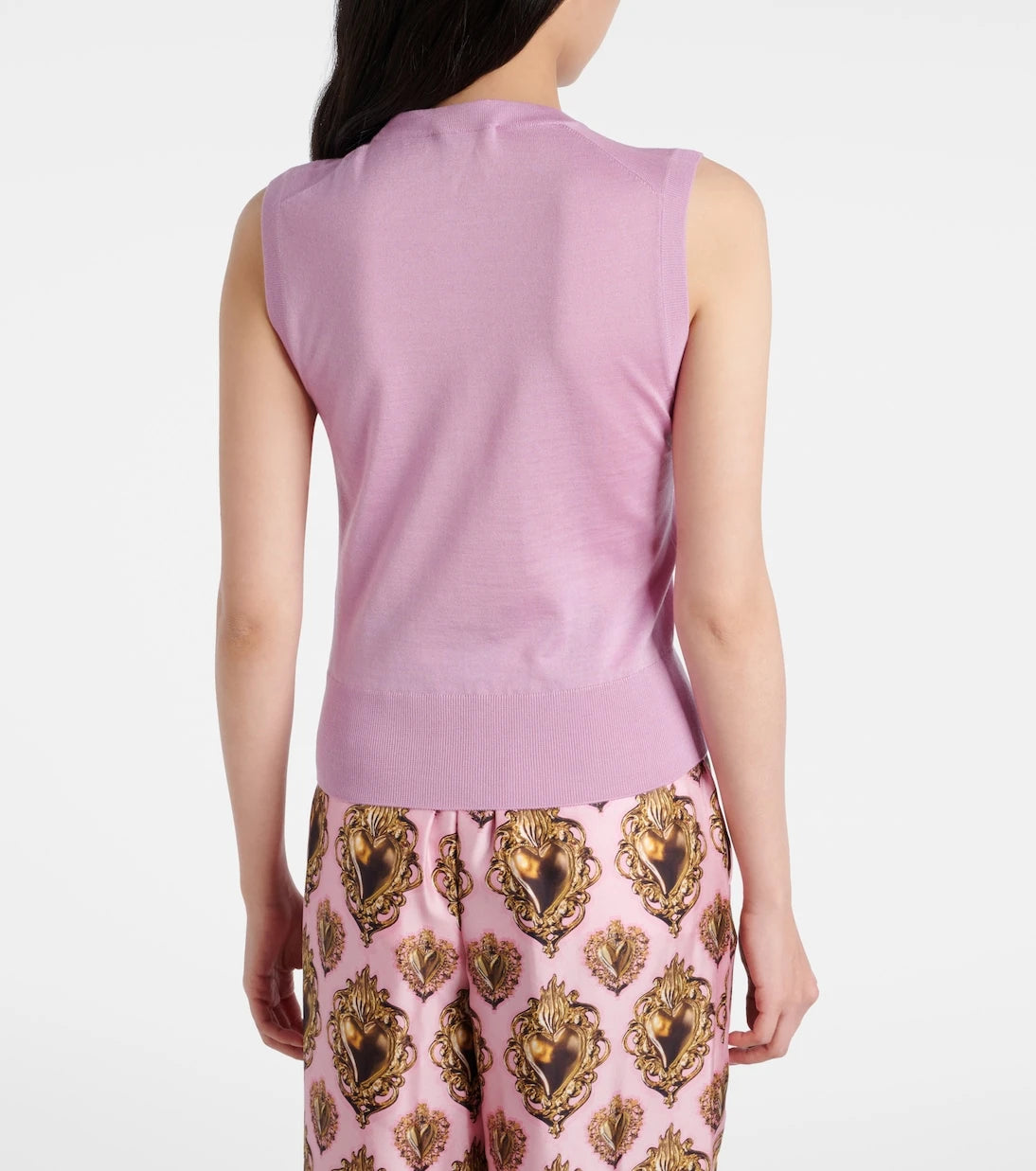 Dolce&Gabbana - Cashmere and silk top