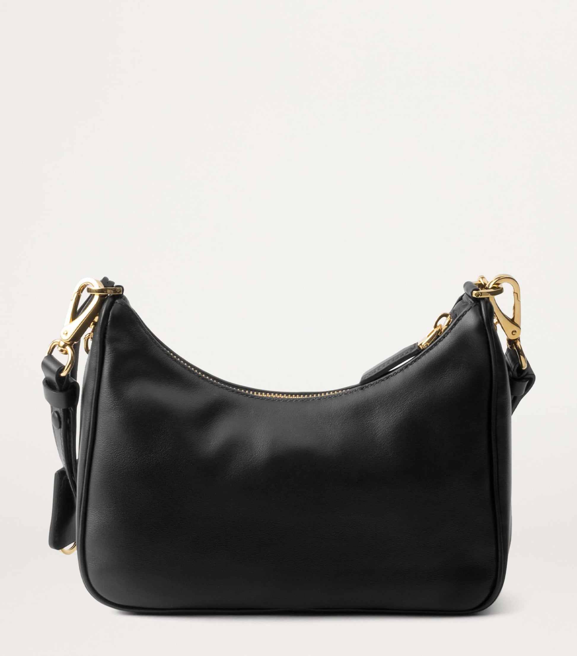 Prada Black Mini Leather Re-Edition Shoulder Bag