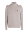 Belstaff Wool Watch Quarter-Zip Sweater