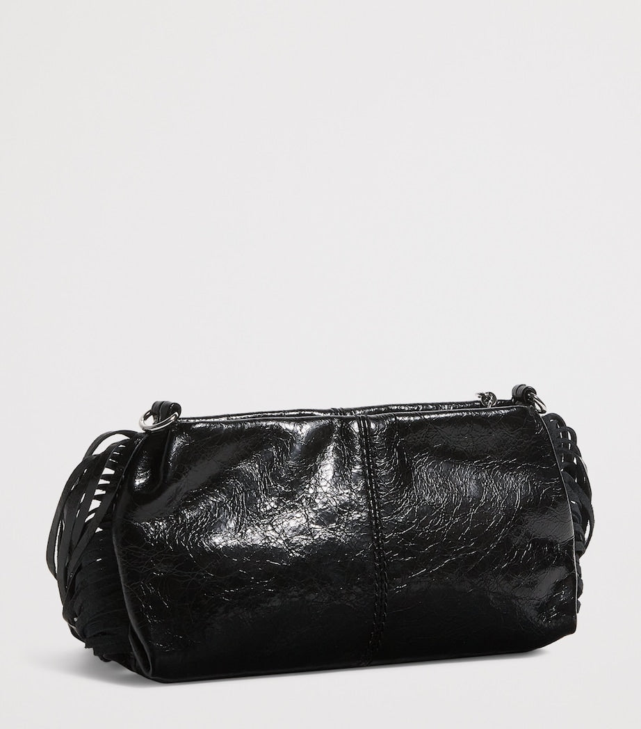 Leather Miss M Clutch Bag