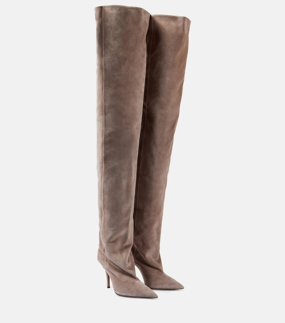 Paris Texas - Ines suede over-the-knee boots