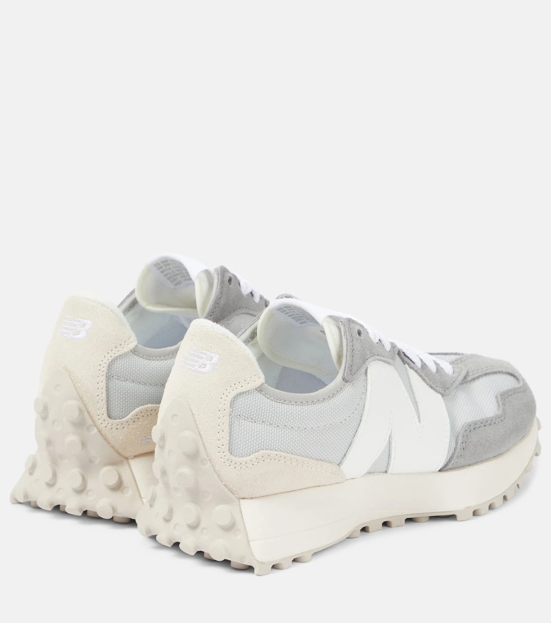 New Balance - 327 suede-trimmed sneakers