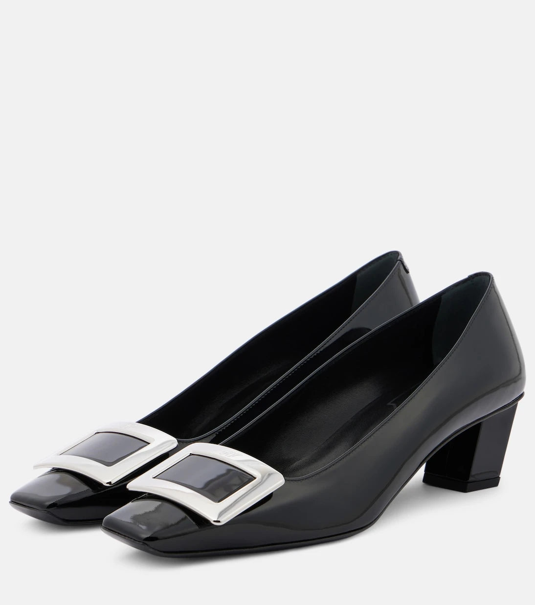 Roger Vivier - Belle Vivier 45 patent leather pumps