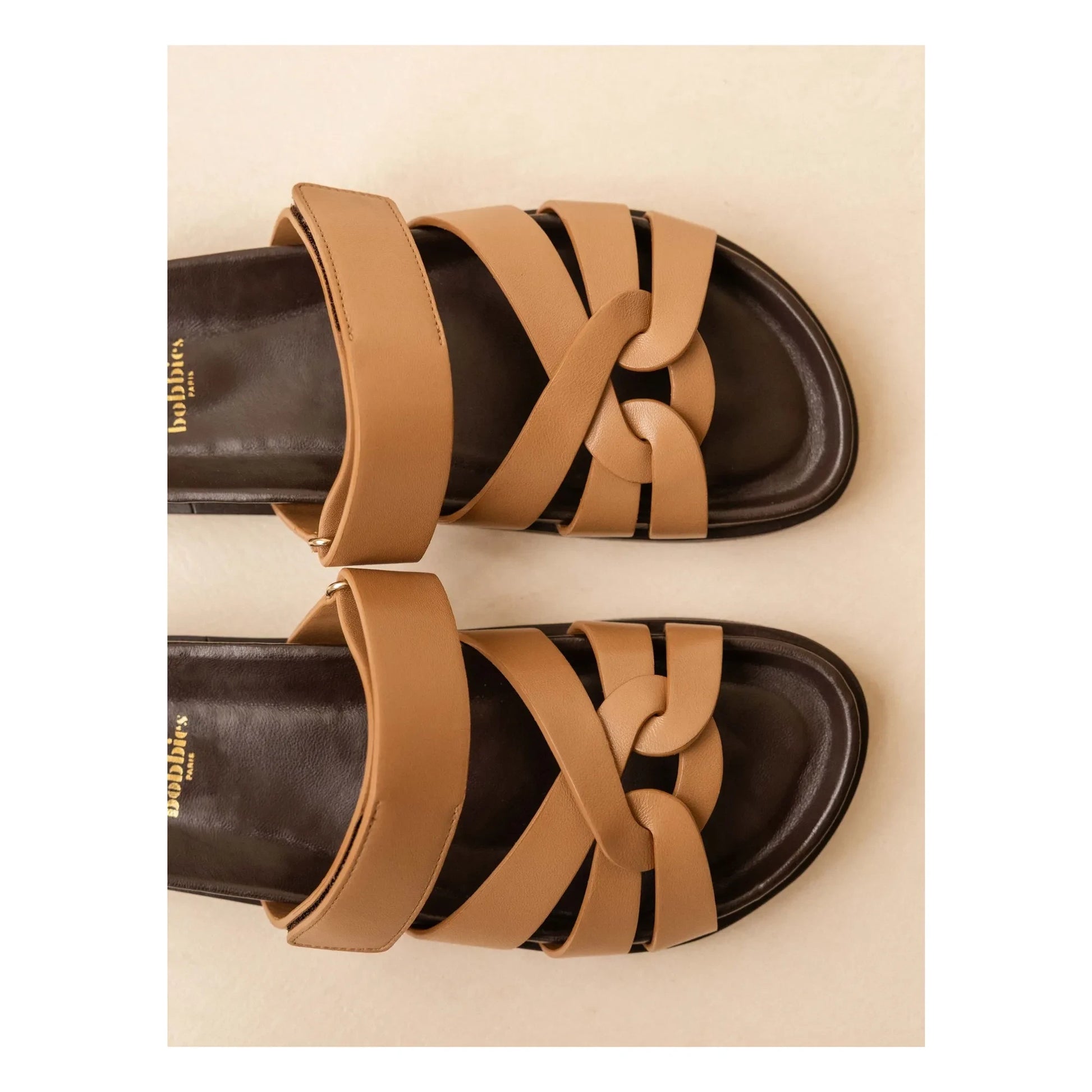 Bobbies - Atlas Leather Sandals | Hazel