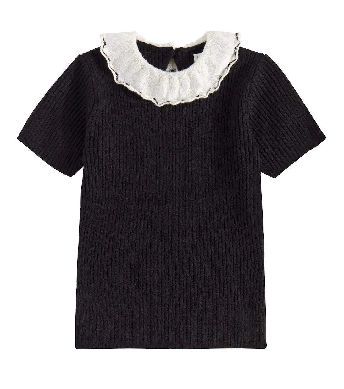 Bonpoint - Génie ruffle-trimmed wool sweater