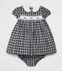 Ralph Lauren Kids Cotton Check Dress and Bloomers Set (3-24 Months)