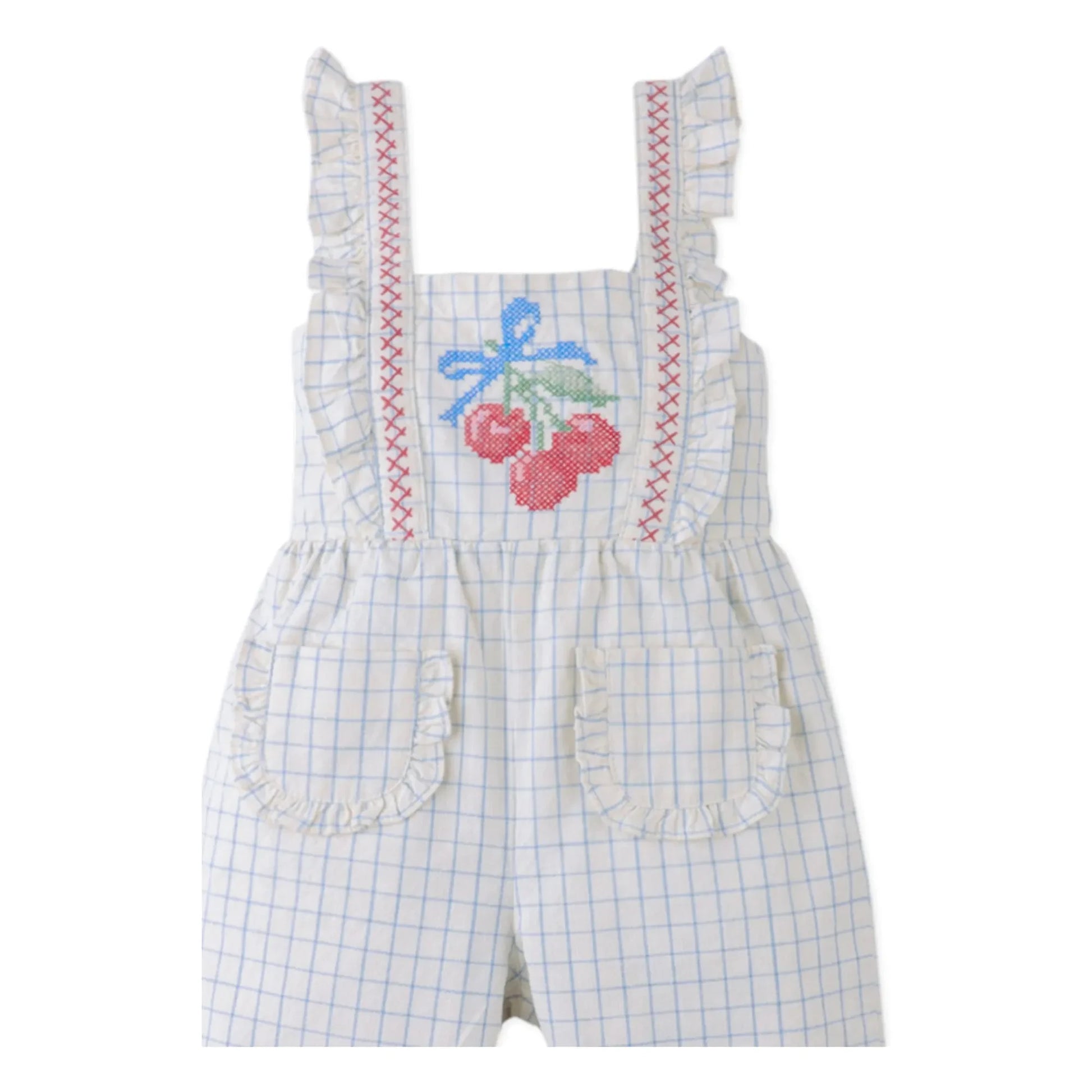 Gingersnaps - Poebe Ruffle Jumpsuit | Ecru