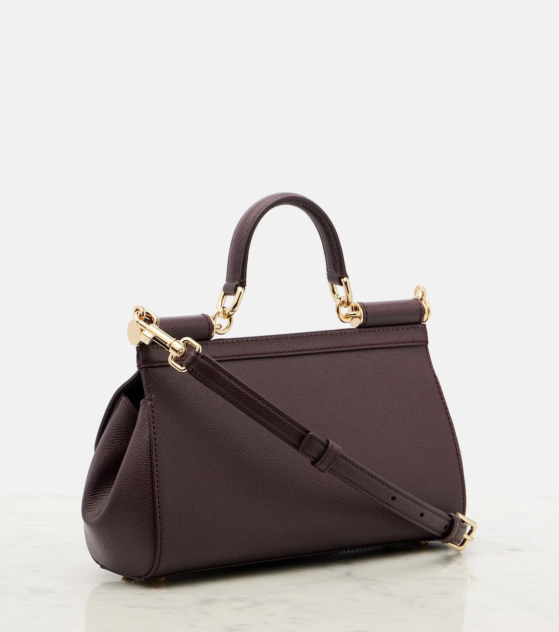 Dolce&Gabbana - Sicily EW Small leather tote bag